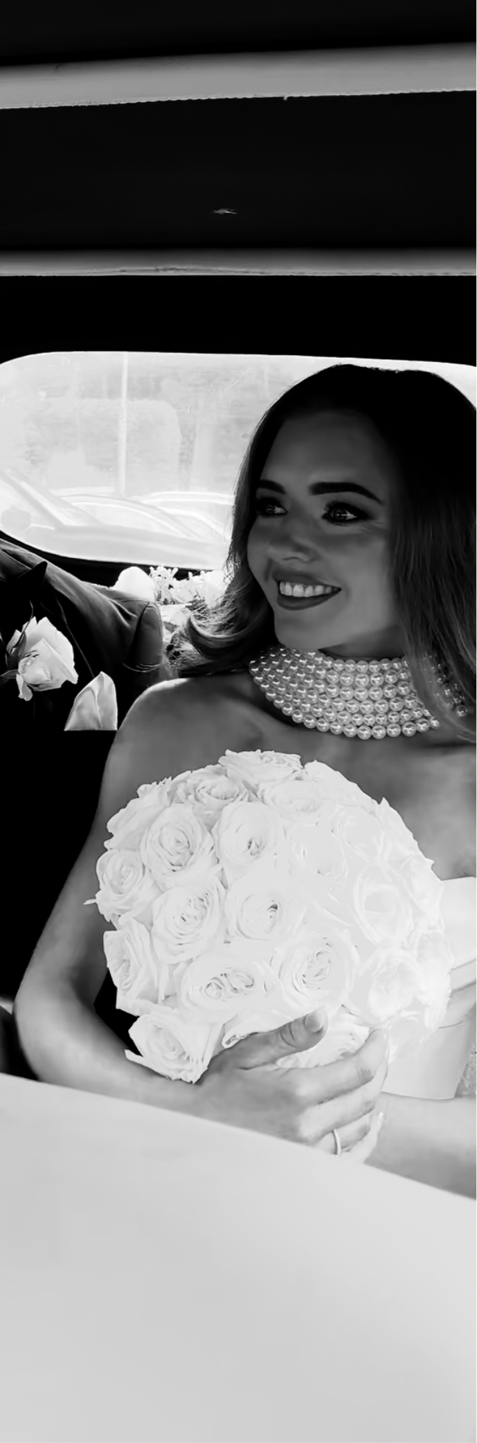 Handmade pearl bridal neck piece